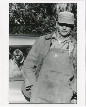 Elliot Erwitt Man and Dog, South Carolina 1962