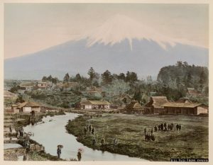 Kusakabe Kimbei Japon Mont Fuji